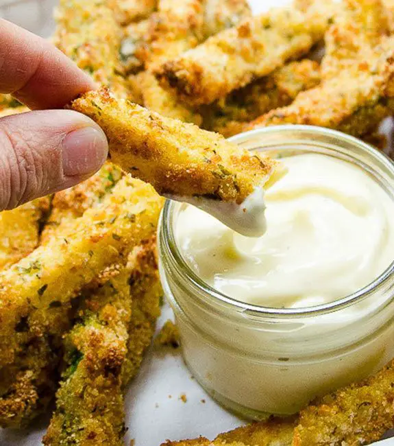 Dipping sauces to serve with Zucchini Fries
