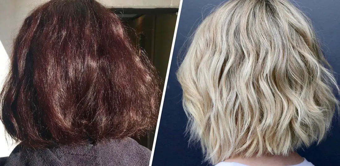 How to remove hair color from blonde hair