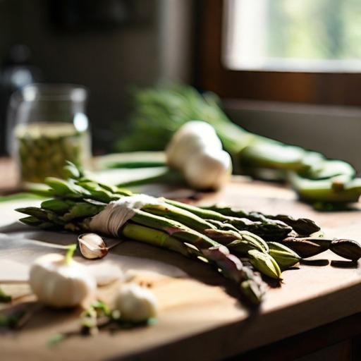 Baked Asparagus Recipe Garlic