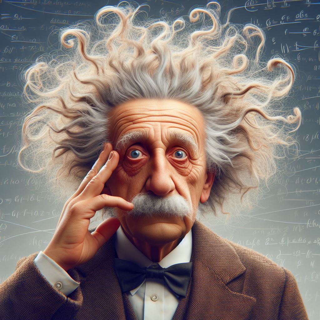 Did Einstein Have Uncombable Hair Syndrome