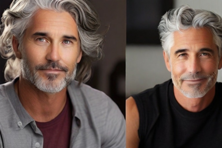 How Can I Look Younger With Gray Hair