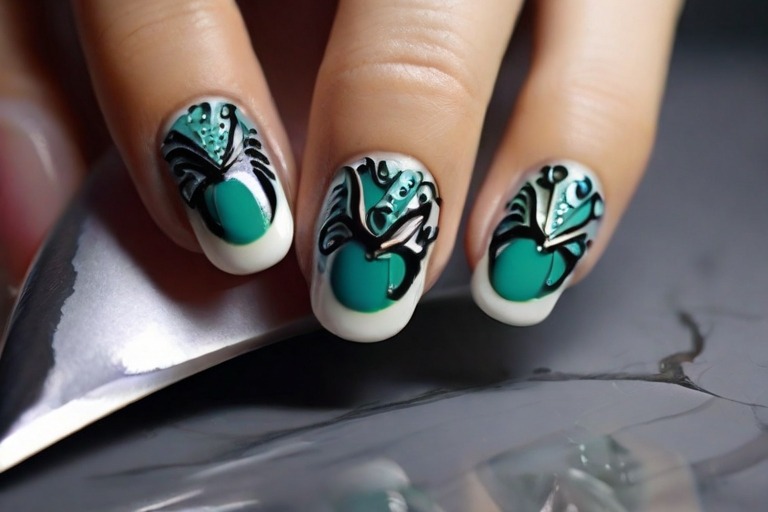 Nail Art Sealer Used