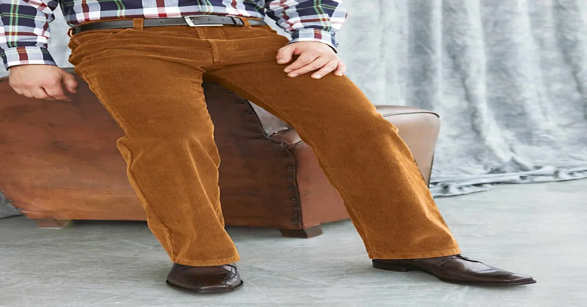 corduroy pants outfit mens