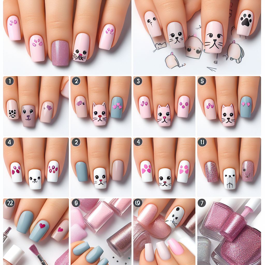 How Do You Draw a Cat'S Nails?