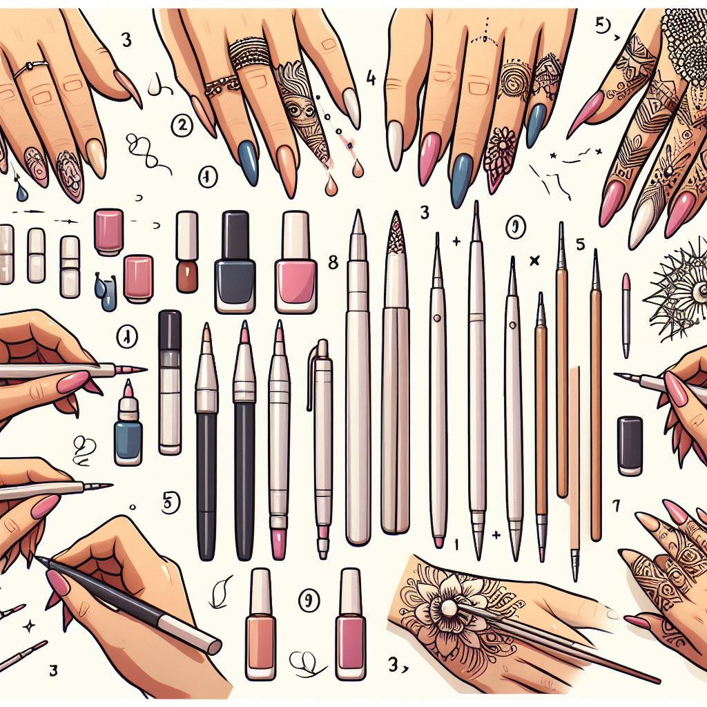 How to Use Silicone Nail Art Pen?